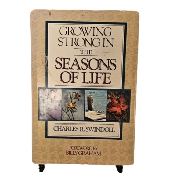 Growing Strong in the Seasons of Life by Charles R. Swindoll Home Accent Book - Picture 1 of 10